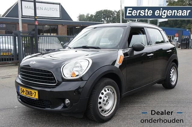 Zwart Gebruikt 2013 Mini One Countryman SUV | € 8.999 (Super prijs) - Afbeelding 1/4