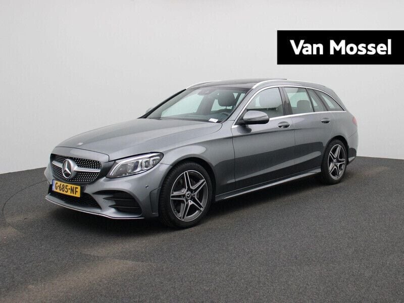 Grijs Gebruikt 2019 Mercedes C160 Business Coupé | € 26.900 (Eerlijke prijs) - Afbeelding 1/4