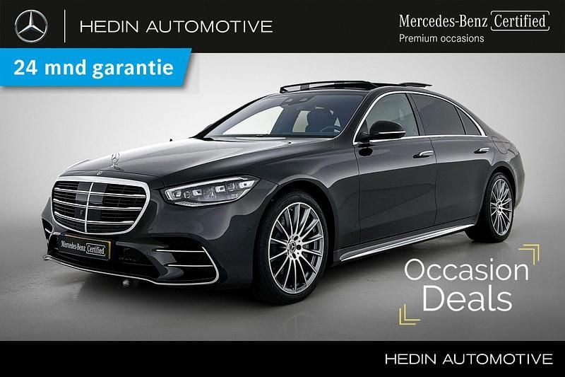 Grijs Gebruikt 2024 Mercedes S450 AMG line Sedan | € 114.900 - Afbeelding 1/4
