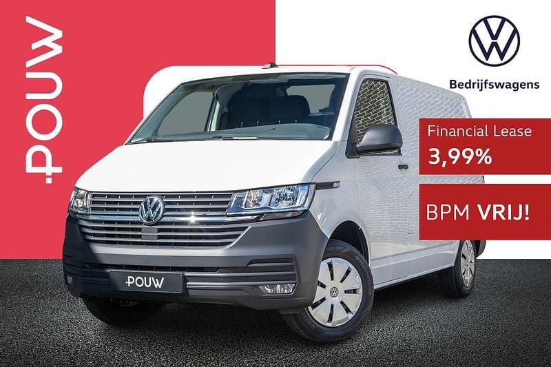 Wit Nieuw 2024 VW T6.1 Van | € 29.400 (Super prijs) - Afbeelding 1/1