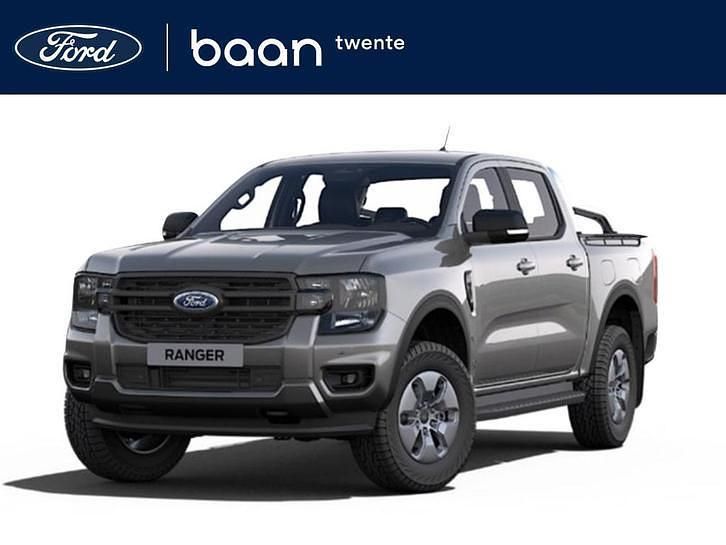 Zwart Nieuw 2025 Ford Ranger XLT Pickup | € 44.490 - Afbeelding 1/4