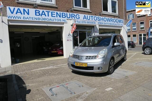 Grijs Gebruikt 2008 Nissan Note Acenta MPV | € 5.250 (Eerlijke prijs) - Afbeelding 1/4