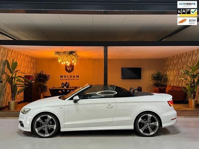 Wit Gebruikt 2015 Audi A3 Cabriolet Ambition Cabriolet | € 18.990 (Eerlijke prijs) - Afbeelding 1/4