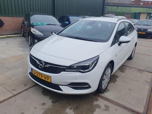 Wit Gebruikt 2020 Opel Astra Business Stationwagen | € 9.945 (Eerlijke prijs) - Afbeelding 1/4