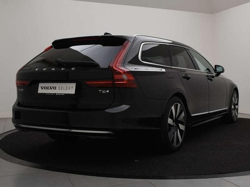 Nieuw Volvo V90 Ultra 349 PK (256 kW) 2025 Zwart, metallic lak Stationwagen