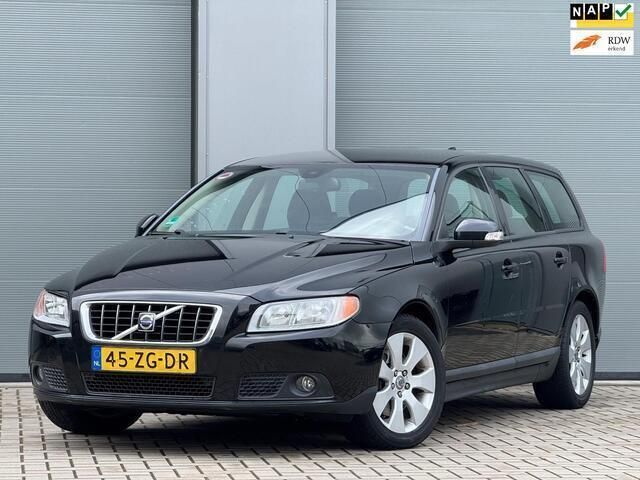 Zwart Gebruikt 2008 Volvo V70 Kinetic Stationwagen | € 3.450 (Goede deal) - Afbeelding 1/4