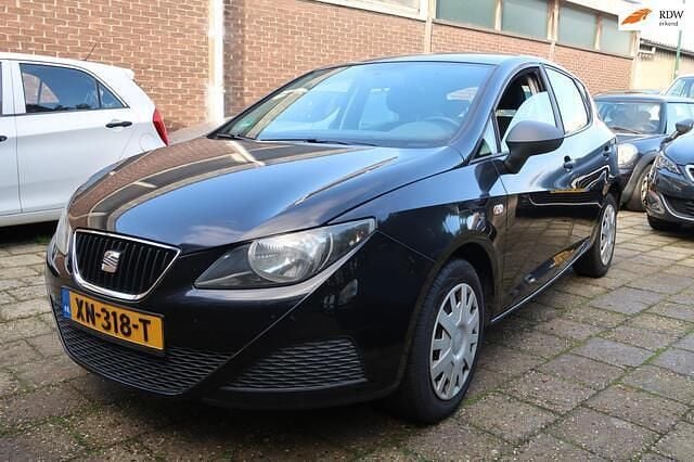 Zwart (metallic) Gebruikt 2009 Seat Ibiza Hatchback | € 2.450 (Goede deal) - Afbeelding 1/4