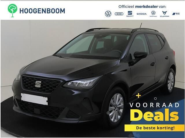 Zwart Nieuw 2025 Seat Arona Style SUV | € 27.365 (Super prijs) - Afbeelding 1/4