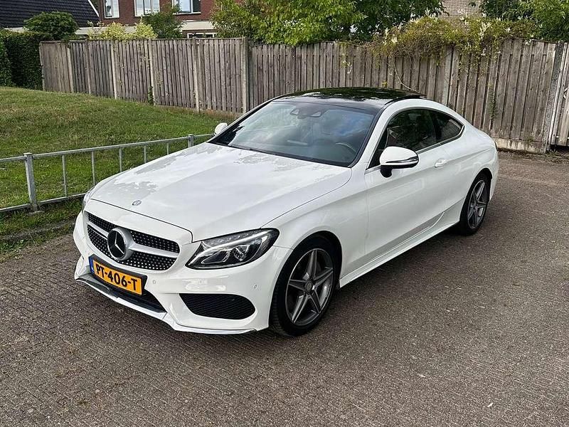 Wit Gebruikt 2016 Mercedes C250 Edition 1 Coupé | € 21.000 (Eerlijke prijs) - Afbeelding 1/4