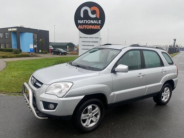 Grijs Gebruikt 2008 Kia Sportage SUV | € 3.750 (Super prijs) - Afbeelding 1/4
