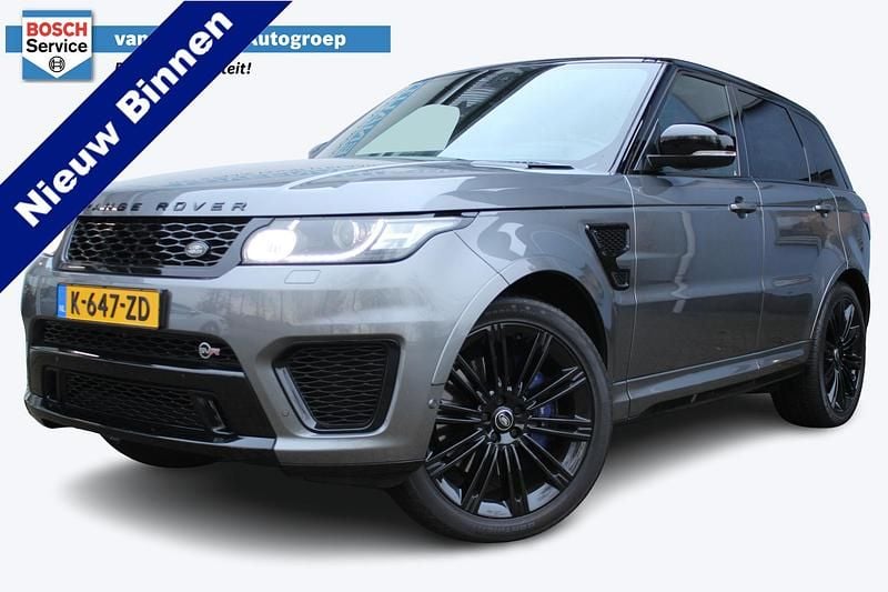 Grijs Gebruikt 2017 Land Rover Range Rover Sport SVR SUV | € 55.750 (Duur) - Afbeelding 1/4