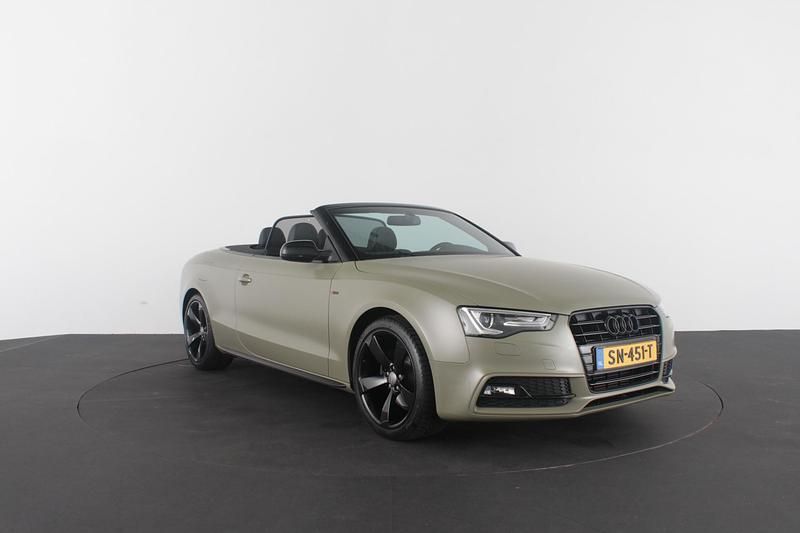 Occasion Audi A5 Cabriolet S-Line 177 PK (130 kW) 2016 Groen Cabriolet