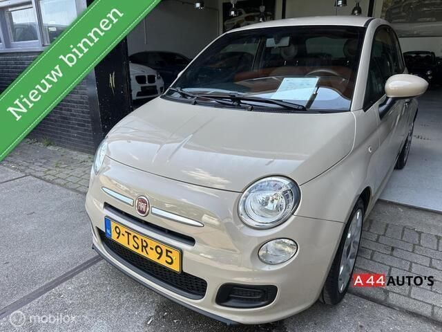 Beige Gebruikt 2014 Fiat 500S Hatchback | € 8.450 (Eerlijke prijs) - Afbeelding 1/4
