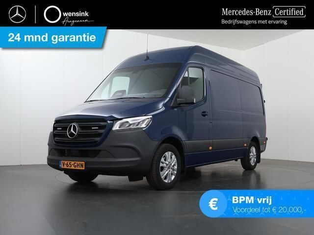 Blauw Gebruikt 2024 Mercedes Sprinter Van | € 53.450 (Eerlijke prijs) - Afbeelding 1/4