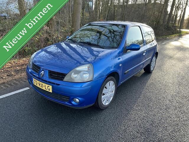 Blauw Occasion 2005 Renault Clio II Authentique Hatchback | € 1.395 (Goede deal) - Afbeelding 1/4