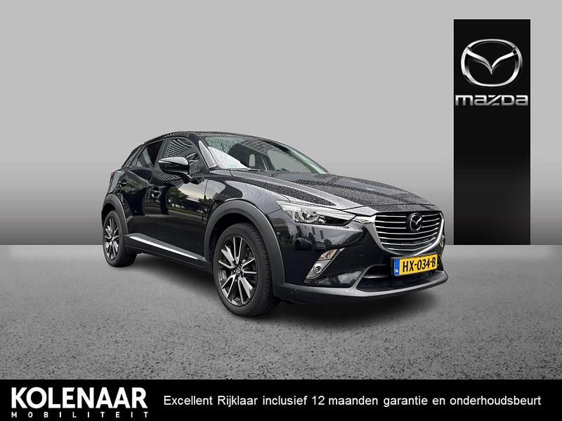 Zwart Gebruikt 2016 Mazda CX-3 Sky SUV | € 18.895 (Eerlijke prijs) - Afbeelding 1/4