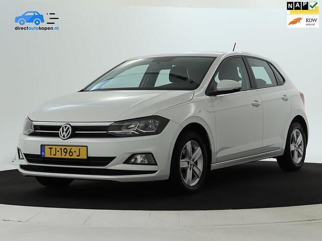 Wit Gebruikt 2018 VW Polo Comfortline Hatchback | € 12.945 (Eerlijke prijs) - Afbeelding 1/4