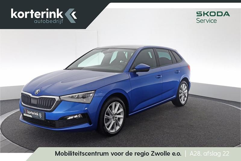 Occasion Skoda Scala Business Line 116 PK (85 kW) 2020 Blauw Hatchback