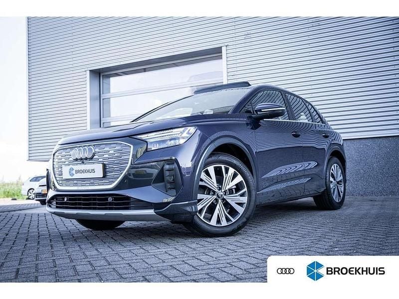 Paars Gebruikt 2021 Audi Q4 e-tron Advanced Plus SUV | € 28.400 (Eerlijke prijs) - Afbeelding 1/4