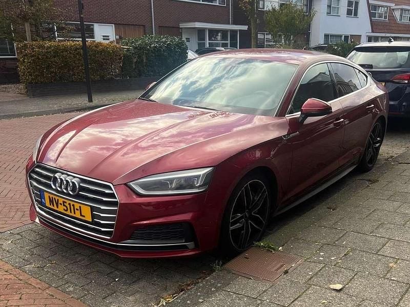 Occasion Audi A5 Sport 252 PK (185 kW) 2017 Rood Coupé