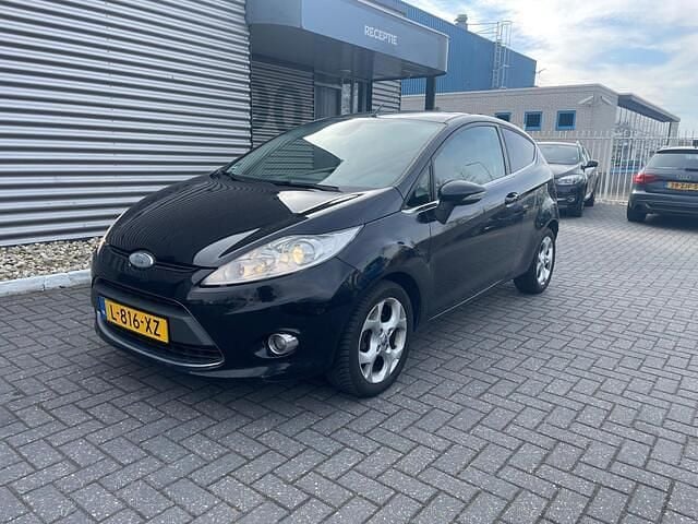 Occasion Ford Fiesta Ghia 120 PK (88 kW) 2009 Zwart Hatchback