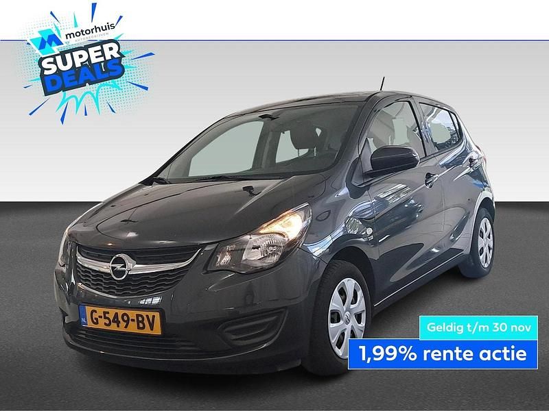 Grijs (metallic) Gebruikt 2019 Opel Karl Edition Hatchback | € 7.945 (Super prijs) - Afbeelding 1/4