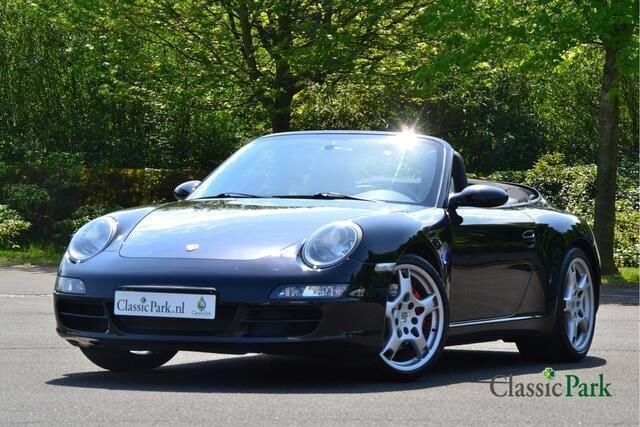 Zwart Gebruikt 2008 Porsche 911 Carrera S Cabriolet Cabriolet | € 47.900 (Super prijs) - Afbeelding 1/4