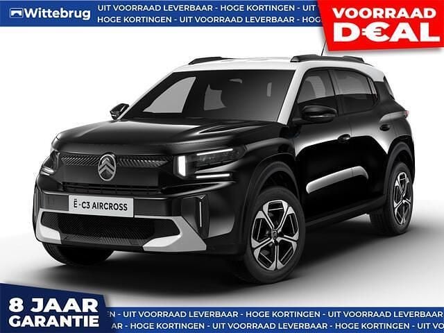 Zwart, metallic lak Nieuw 2025 Citroën e-C3 Aircross SUV | € 27.888 (Goede deal) - Afbeelding 1/4