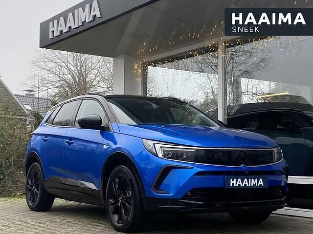 Blauw Occasion 2022 Opel Grandland X SUV | € 29.950 (Duur) - Afbeelding 1/4