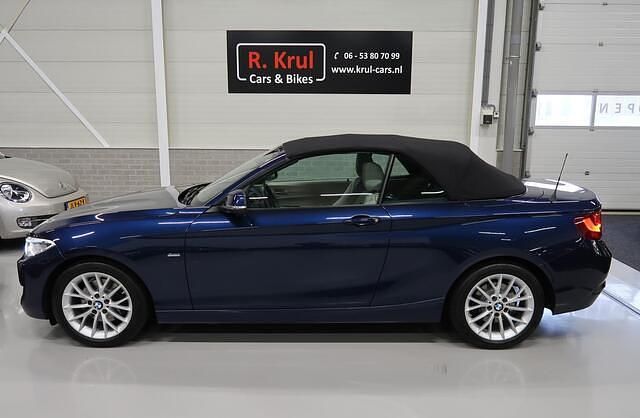 Occasion BMW 220 Sport Line 184 PK (135 kW) 2016 Blauw Cabriolet