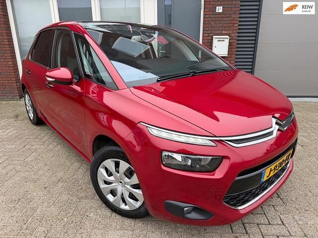 Rood Gebruikt 2015 Citroën C4 Picasso Exclusive MPV | € 5.999 (Goede deal) - Afbeelding 1/4