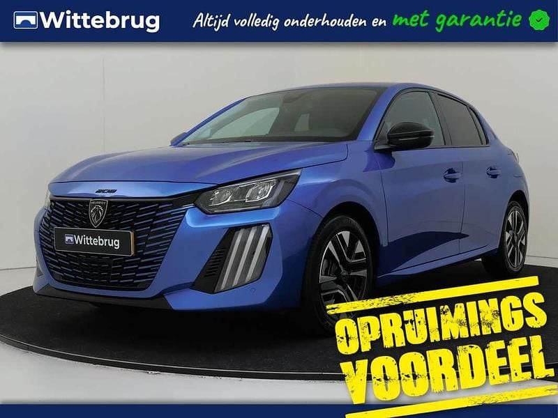 Blauw Gebruikt 2024 Peugeot 208 Allure Hatchback | € 19.500 (Eerlijke prijs) - Afbeelding 1/3