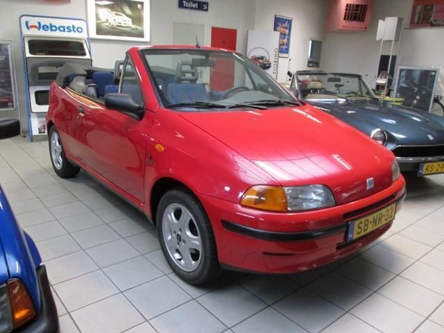 Rood Gebruikt 1997 Fiat Punto Cabriolet Cabriolet | € 9.500 - Afbeelding 1/4