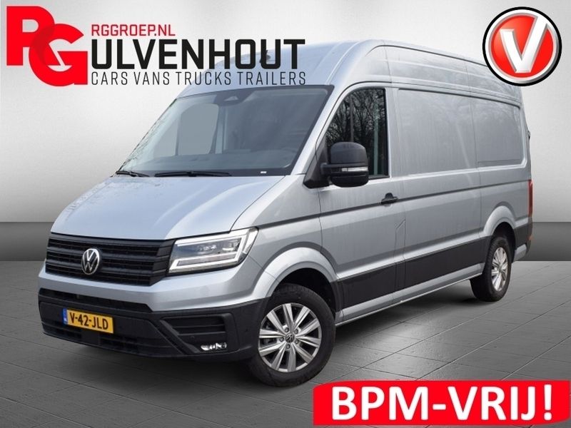 Zilver Nieuw 2024 VW Crafter Exclusive Van | € 45.440 (Iets duurder) - Afbeelding 1/4
