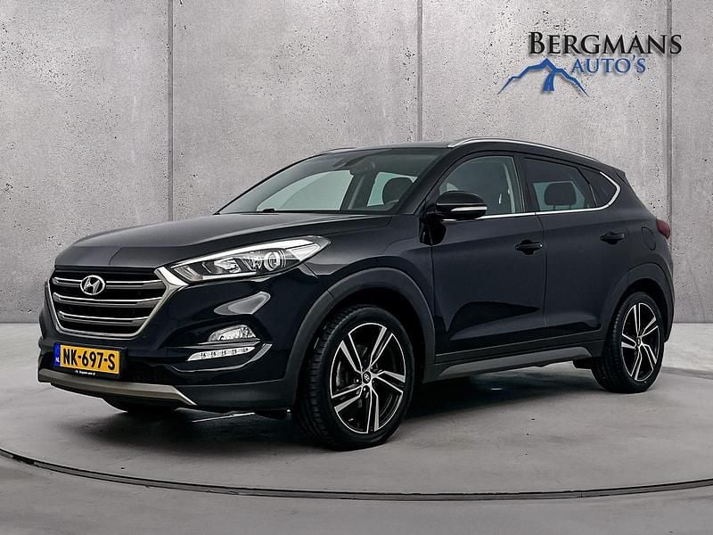 Zwart Gebruikt 2017 Hyundai Tucson Comfort SUV | € 17.220 (Iets duurder) - Afbeelding 1/4