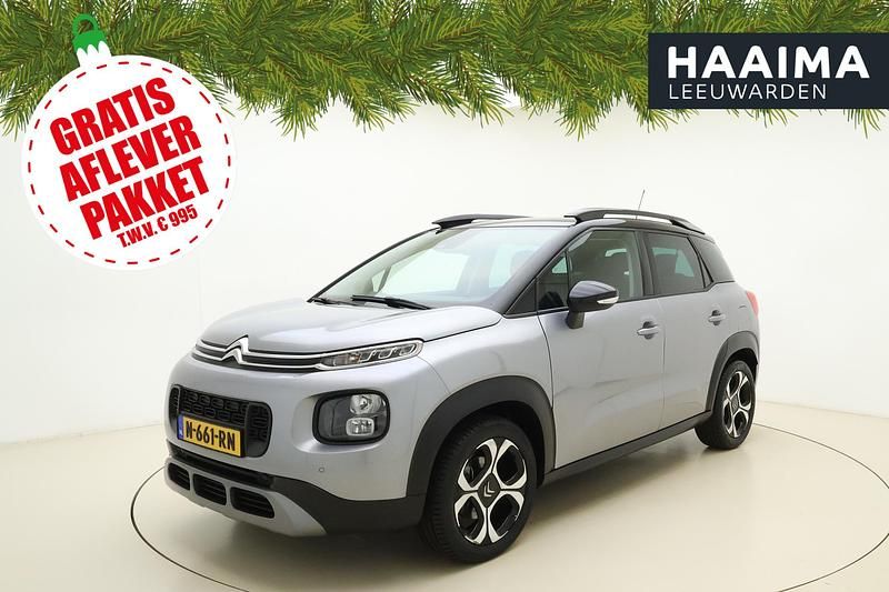 Grijs Gebruikt 2022 Citroën C3 Aircross PureTech SUV | € 15.945 (Goede deal) - Afbeelding 1/4