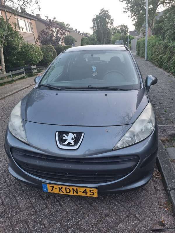 Grijs Gebruikt 2008 Peugeot 207 Hatchback | € 500 (Super prijs) - Afbeelding 1/4