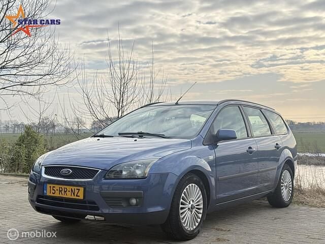 Occasion Ford Focus Futura 101 PK (74 kW) 2005 Blauw Stationwagen