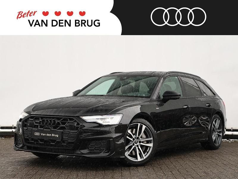 Zwart Occasion 2025 Audi A6 Competition Stationwagen | € 54.800 (Super prijs) - Afbeelding 1/4