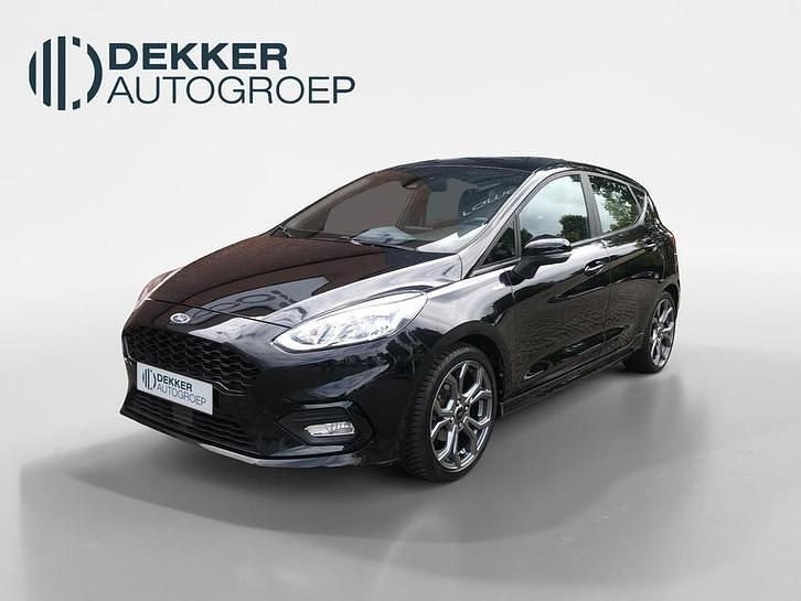 Zwart Occasion 2018 Ford Fiesta ST-Line Hatchback | € 12.445 (Eerlijke prijs) - Afbeelding 1/4