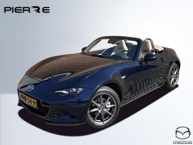 Deep crystal blue (blauw metallic) Gebruikt 2025 Mazda MX5 Kazari Cabriolet | € 43.845 - Afbeelding 1/4