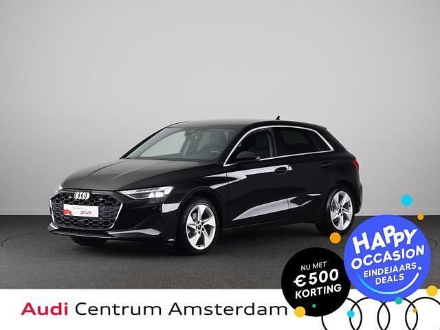 Zwart Gebruikt 2025 Audi A3 Sportback Advanced Hatchback | € 33.849 (Eerlijke prijs) - Afbeelding 1/3