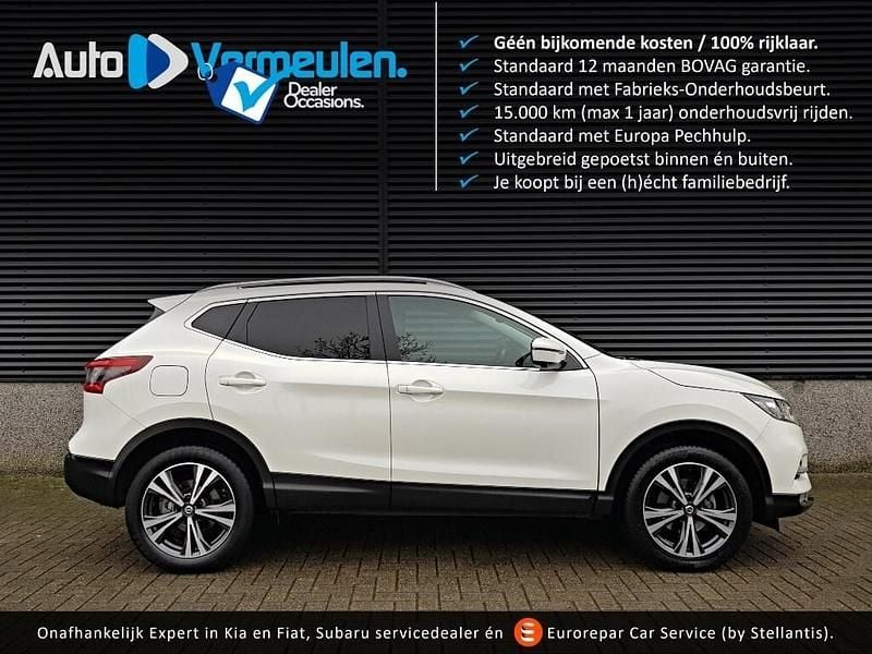 Wit Occasion 2019 Nissan Qashqai N-Connecta SUV | € 17.995 (Eerlijke prijs) - Afbeelding 1/3