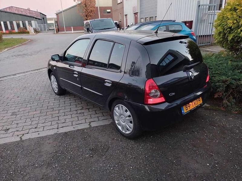 Occasion Renault Clio II Expression 75 PK (55 kW) 2007 Zwart Hatchback