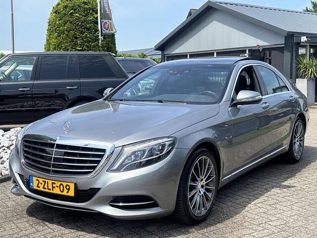 Grijs Occasion 2014 Mercedes S350 Sedan | € 24.950 (Super prijs) - Afbeelding 1/4
