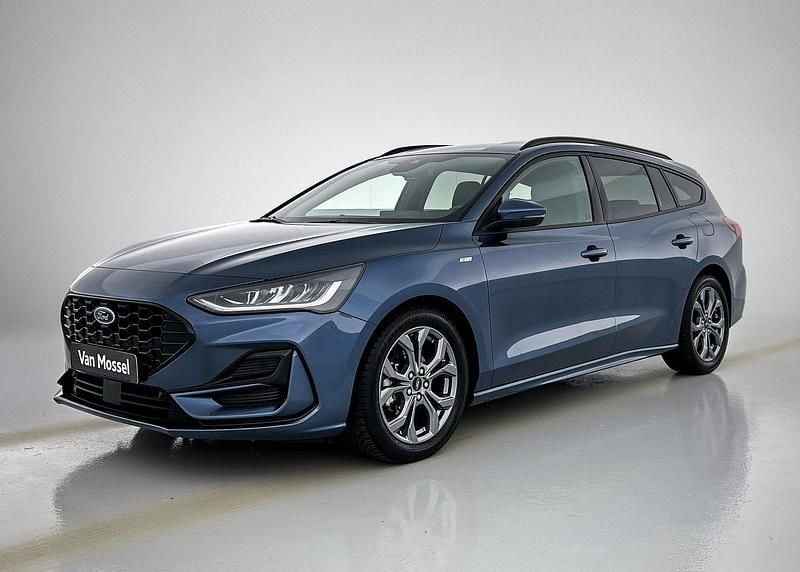 Blauw Gebruikt 2023 Ford Focus ST-Line Stationwagen | € 24.945 (Eerlijke prijs) - Afbeelding 1/4