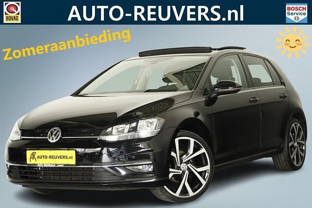 Zwart Gebruikt 2017 VW Golf VII Comfortline Hatchback | € 13.900 (Eerlijke prijs) - Afbeelding 1/4
