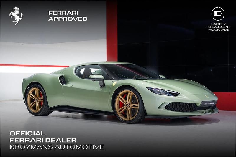 Groen Gebruikt 2023 Ferrari 296 Coupé | € 309.500 - Afbeelding 1/4