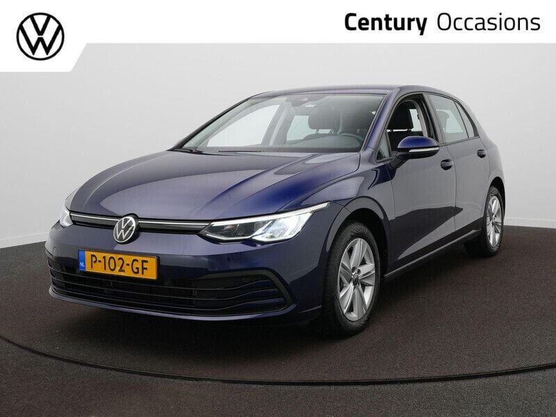 Blauw Gebruikt 2022 VW Golf VIII Life Hatchback | € 23.345 (Eerlijke prijs) - Afbeelding 1/4