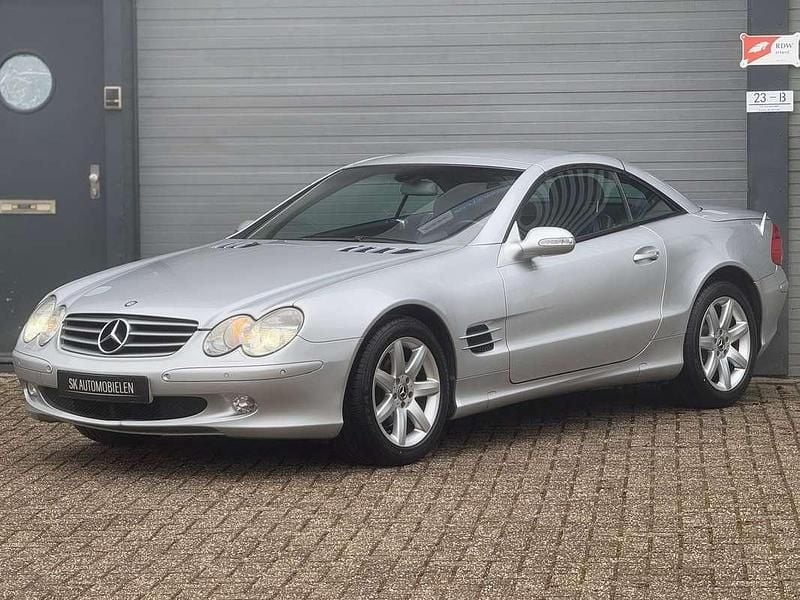Zilver Gebruikt 2004 Mercedes SL350 Cabriolet | € 11.900 (Eerlijke prijs) - Afbeelding 1/4